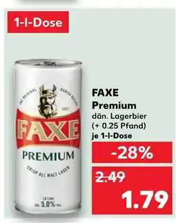 Kaufland Faxe premium Angebot