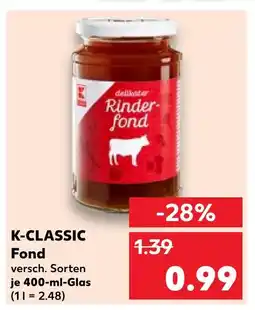Kaufland K-classic fond Angebot