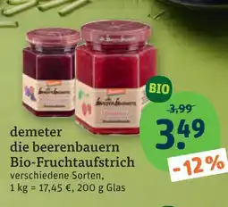 tegut Demeter die beerenbauern bio-fruchtaufstrich Angebot