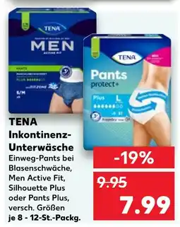 Kaufland Tena men active fit Angebot