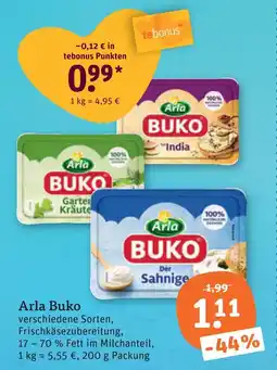 tegut Arla buko Angebot