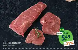 tegut Bio-rinderfilet Angebot