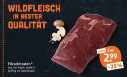 tegut Hirschbraten Angebot