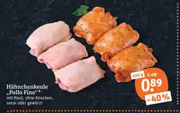 tegut Hähnchenkeule pollo fino Angebot