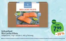 tegut Followfood bio-lachs-filets Angebot