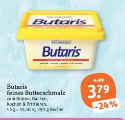 tegut Butaris feines butterschmalz Angebot