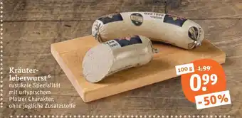 tegut Kräuterleberwurst Angebot