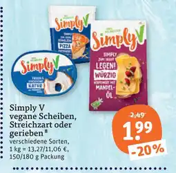 tegut Simply v vegane scheiben Angebot