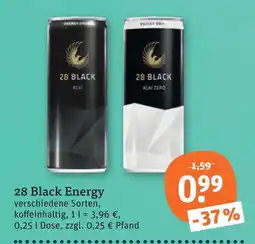tegut 28 black energy acai Angebot