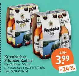 tegut Krombacher pils Angebot