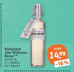 tegut Birkenhof alte williams-birne Angebot
