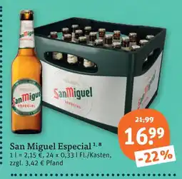 tegut San miguel especial Angebot