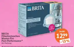 tegut Brita filterkartuschen maxtra pro pure performance Angebot