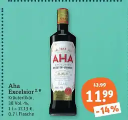 tegut Aha excelsior Angebot