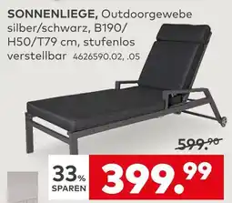 porta Sonnenliege Angebot