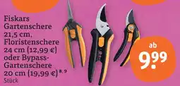 tegut Fiskars gartenschere Angebot