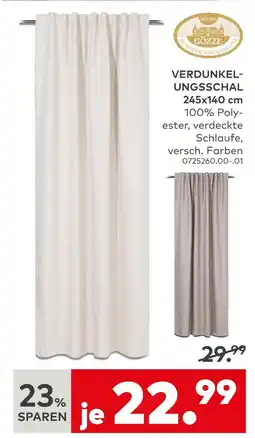 porta Gözze verdunkelungsschal Angebot