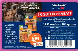 tegut Vitakraft hundesnacks hühnchenfilets Angebot