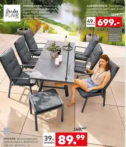 porta Garden flair ausziehtisch glaskeramik Angebot