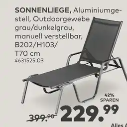 porta Sonnenliege Angebot