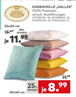 porta Gözze kissenhülle 'dallas' Angebot