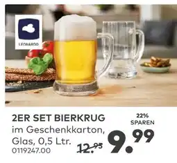 porta Leonardo 2er set bierkrug Angebot