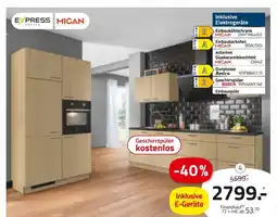 ROLLER Express, mican einbauküche Angebot