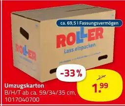 ROLLER Umzugskarton Angebot