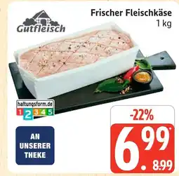 Marktkauf Gutfleisch frischer fleischkäse Angebot