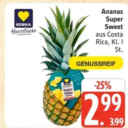 Marktkauf Edeka herzstücke ananas super sweet Angebot
