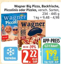Marktkauf Wagner big pizza Angebot