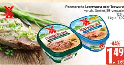 Marktkauf Rügenwalder pommersche große gutsleberwurst Angebot