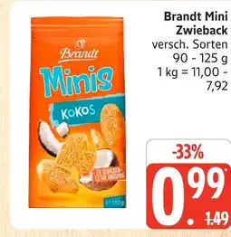 Marktkauf Brandt mini zwieback Angebot