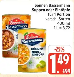 Marktkauf Sonnen bassermann suppen Angebot