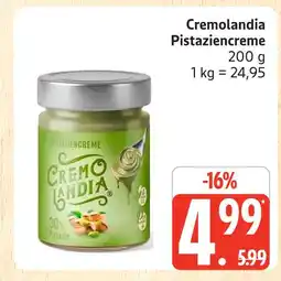 Marktkauf Cremolandia pistaziencreme Angebot
