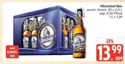 Marktkauf Mönchshof bier Angebot