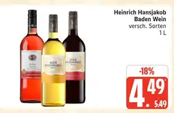 Marktkauf Heinrich hansjakob baden riesling wein Angebot