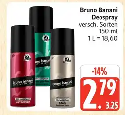Marktkauf Bruno banani loyal man deospray Angebot