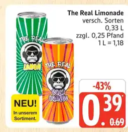 Marktkauf The real limonade lemon Angebot