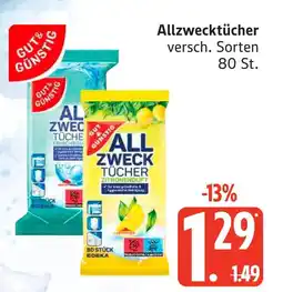 Marktkauf Gut & günstig allzwecktücher Angebot