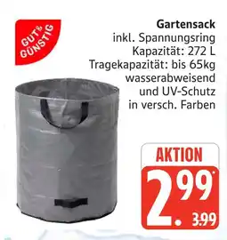 Marktkauf Gut & günstig gartensack Angebot