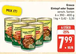 Marktkauf Erasco eintopf oder suppe Angebot