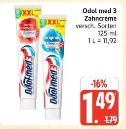 Marktkauf Odol med 3 kariesschutz zahncreme Angebot