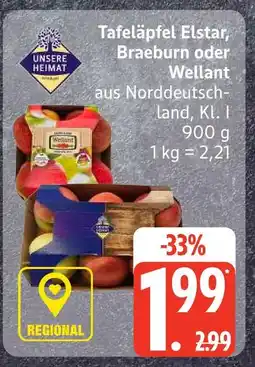 Edeka Unsere heimat tafeläpfel elstar Angebot