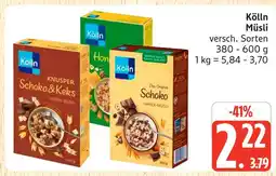 Marktkauf Kölln knusper schoko & keks hafer-müsli Angebot