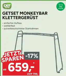 Marktkauf Exit toys getset monkeybar klettergerüst Angebot