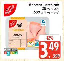 Marktkauf Gut & günstig hähnchen-unterkeule Angebot