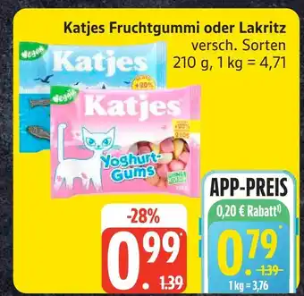 Edeka Katjes fruchtgummi Angebot