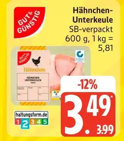 Edeka Gut & günstig hähnchen-unterkeule Angebot