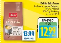 diska Melitta bella crema la crema Angebot